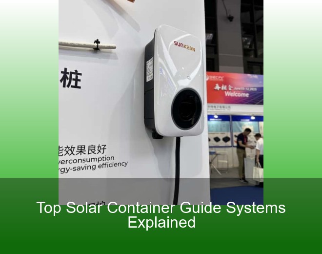 Top Solar Container Guide Systems Explained